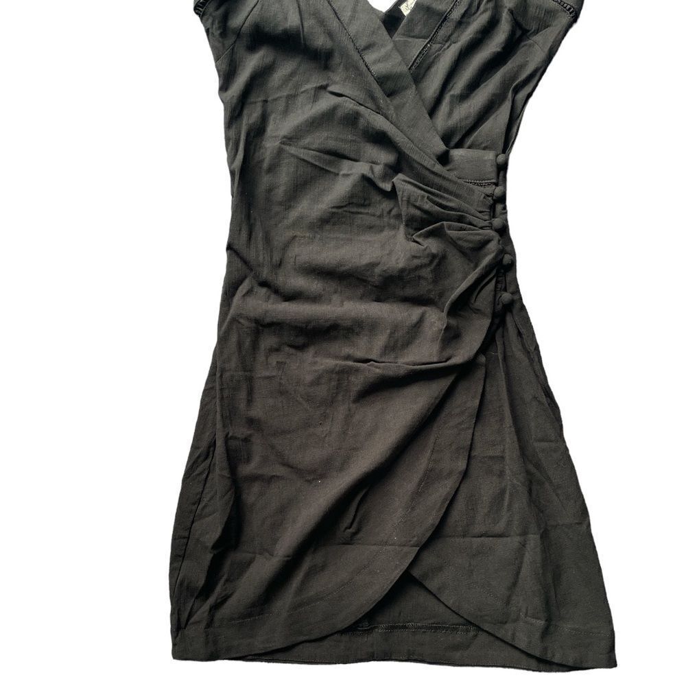 NWOT FREE PEOPLE INTIMATELY BLACK DYLAN BODYCON MINI DRESS XS - Picture 8 of 12